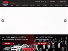 Tablet Screenshot of nkmotors.com